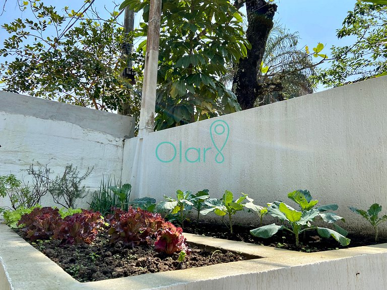 Casa fora de condomínio, pé na areia, para até 9 pessoas