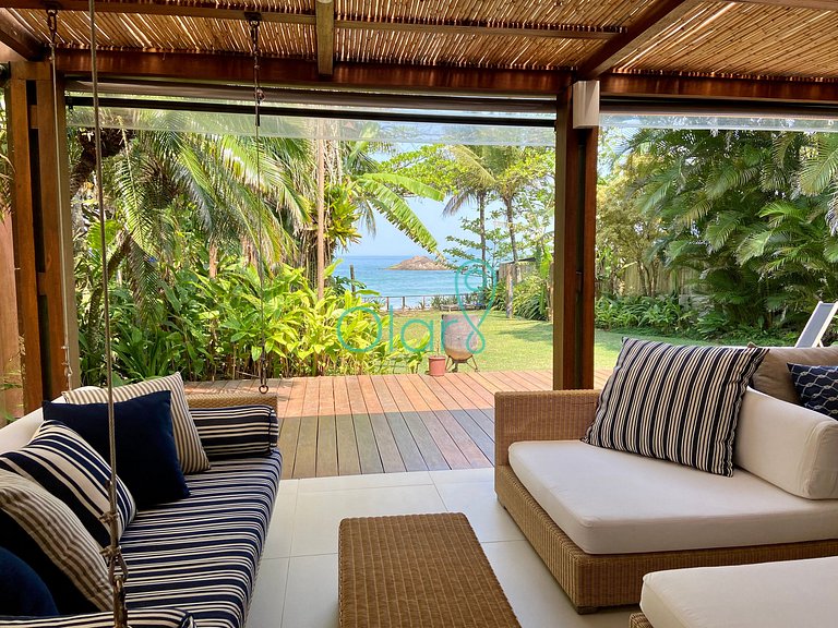 Casa fora de condomínio, pé na areia, para até 9 pessoas