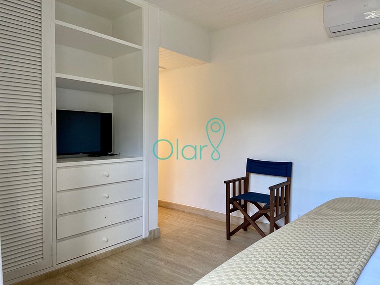 Casa em condomínio com 5 suítes, pé-na-areia, em Juquehy