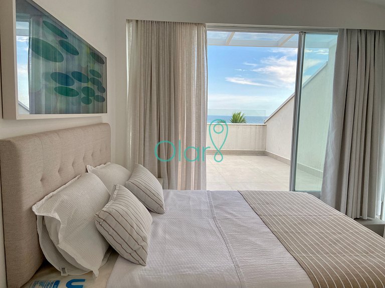 Casa Pé na Areia com 6 Suítes em Condomínio na Barra do Una