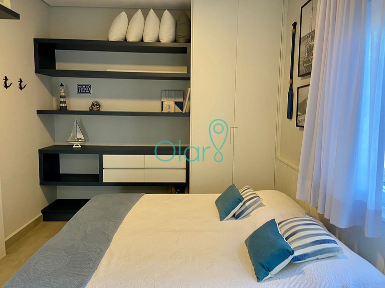 Casa em condomínio pé na areia, piscina privativa, com 4 suí