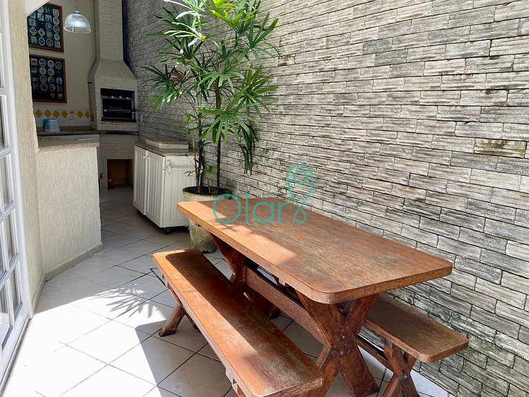 Casa em condomínio com apoio de praia e 4 suítes em Juquehy