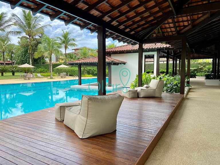 Casa em condomínio com 4 suítes na Praia da Baleia