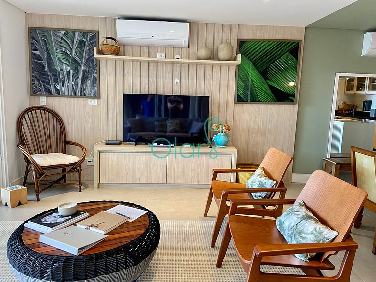 Casa pé na areia em condomínio com 4 suítes e piscina privat