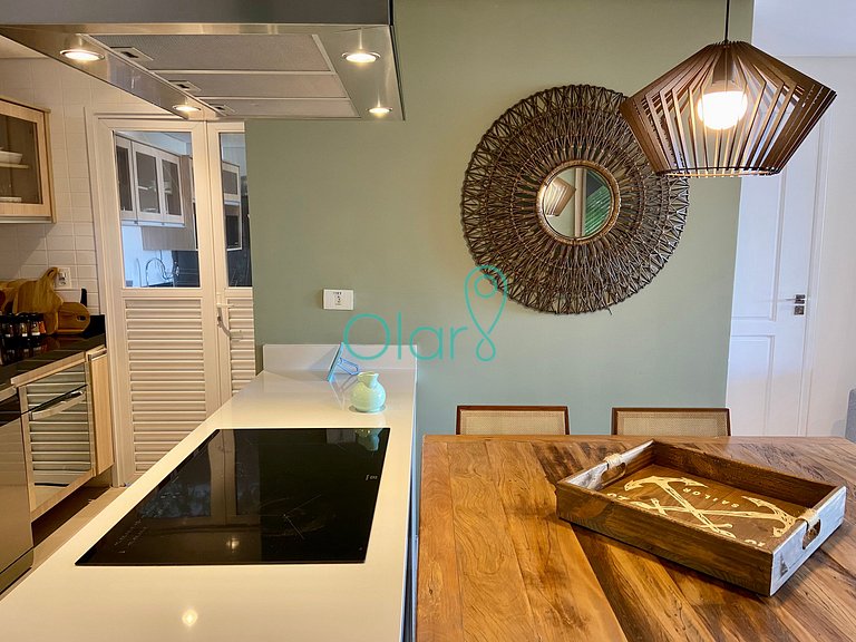 Casa pé na areia em condomínio com 4 suítes e piscina privat