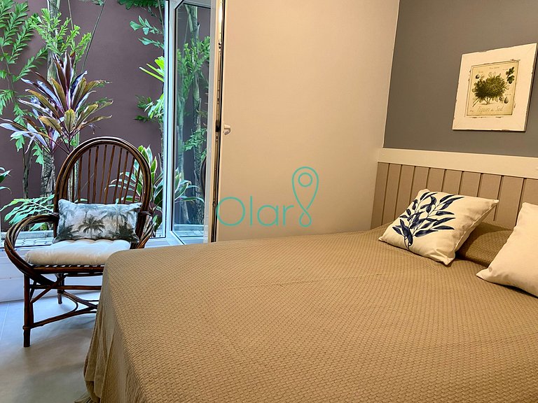 Casa pé na areia em condomínio com 4 suítes e piscina privat