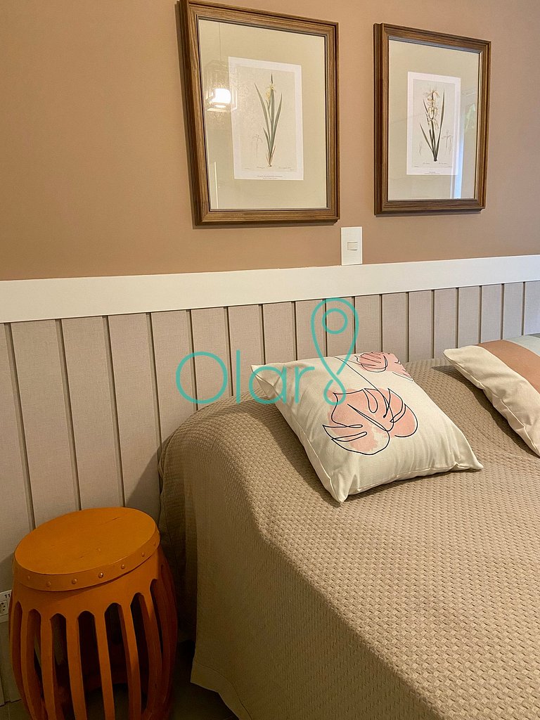 Casa pé na areia em condomínio com 4 suítes e piscina privat