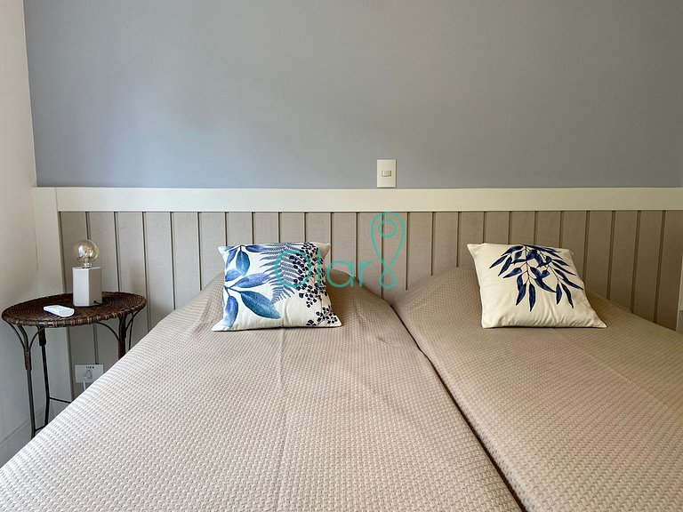 Casa pé na areia em condomínio com 4 suítes e piscina privat