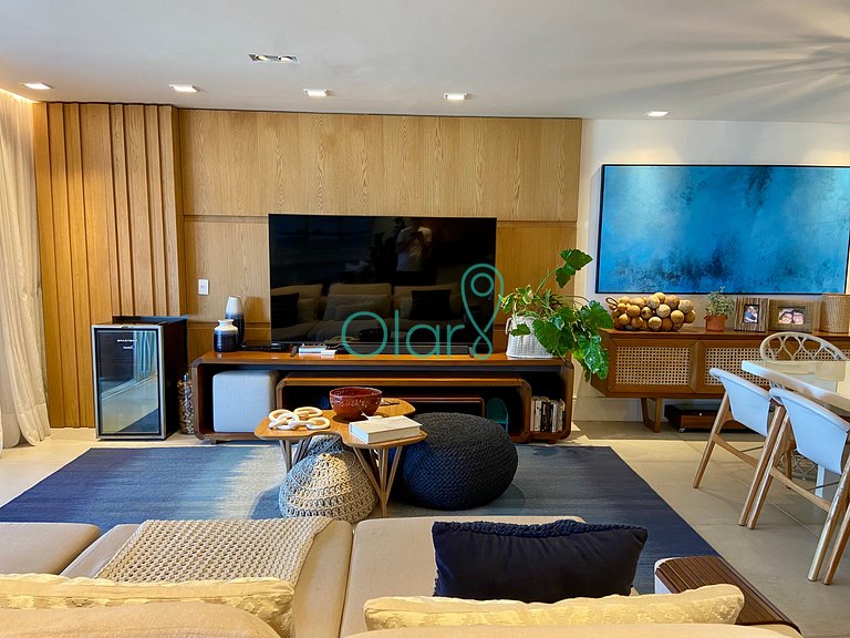 Casa pé na areia em condomínio, piscina privativa aquecida,