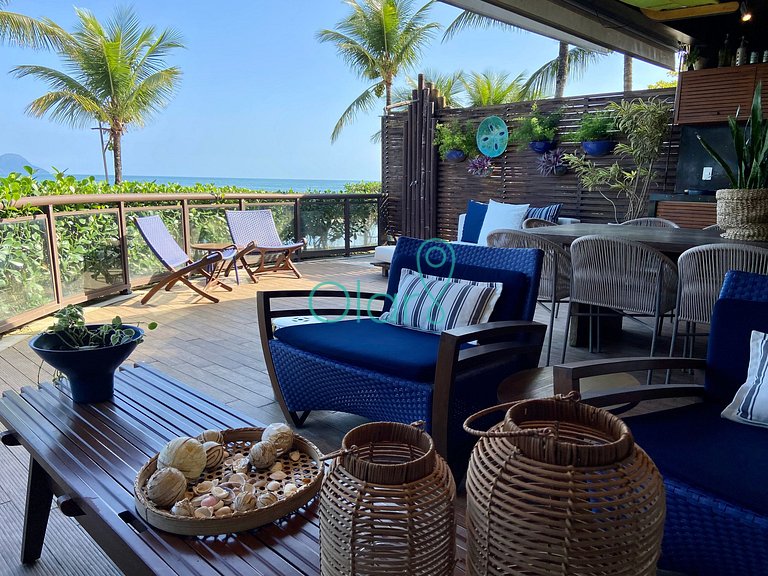 Casa pé na areia em condomínio, piscina privativa aquecida,