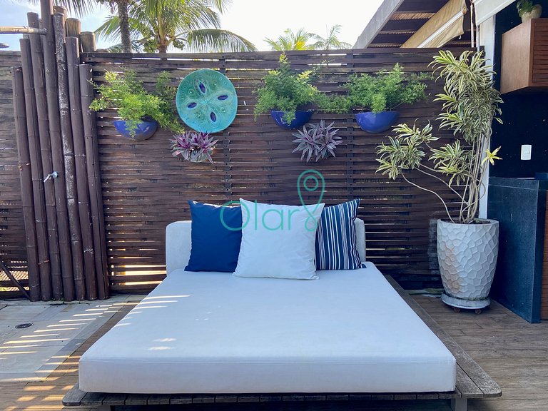 Casa pé na areia em condomínio, piscina privativa aquecida,