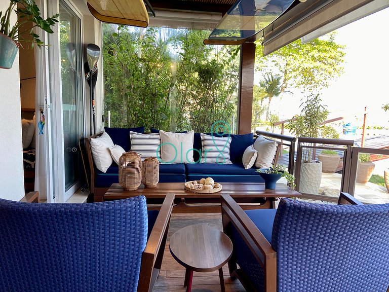 Casa pé na areia em condomínio, piscina privativa aquecida,