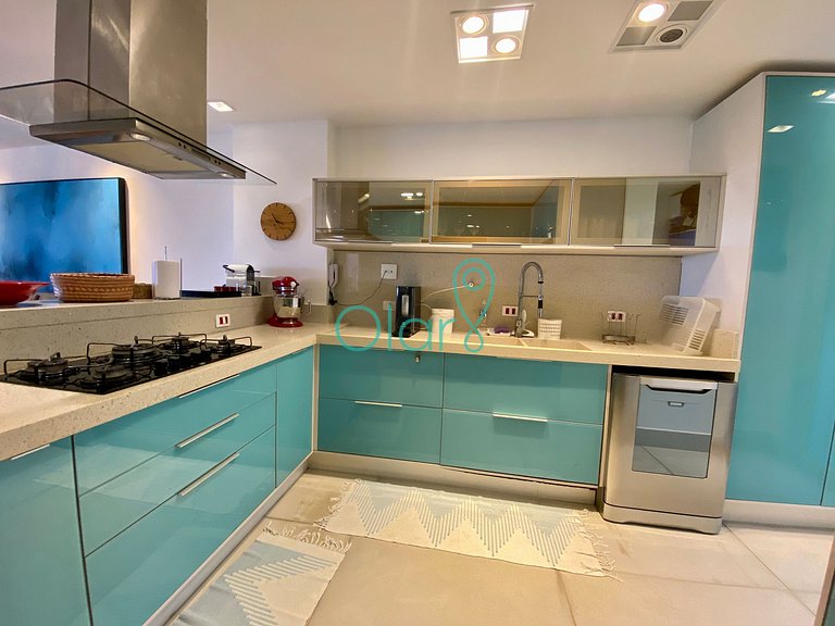 Casa pé na areia em condomínio, piscina privativa aquecida,