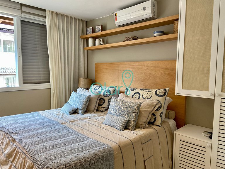 Casa pé na areia em condomínio, piscina privativa aquecida,