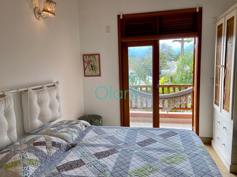 Casa pé na areia em condomínio com 4 suítes na Barra do Una