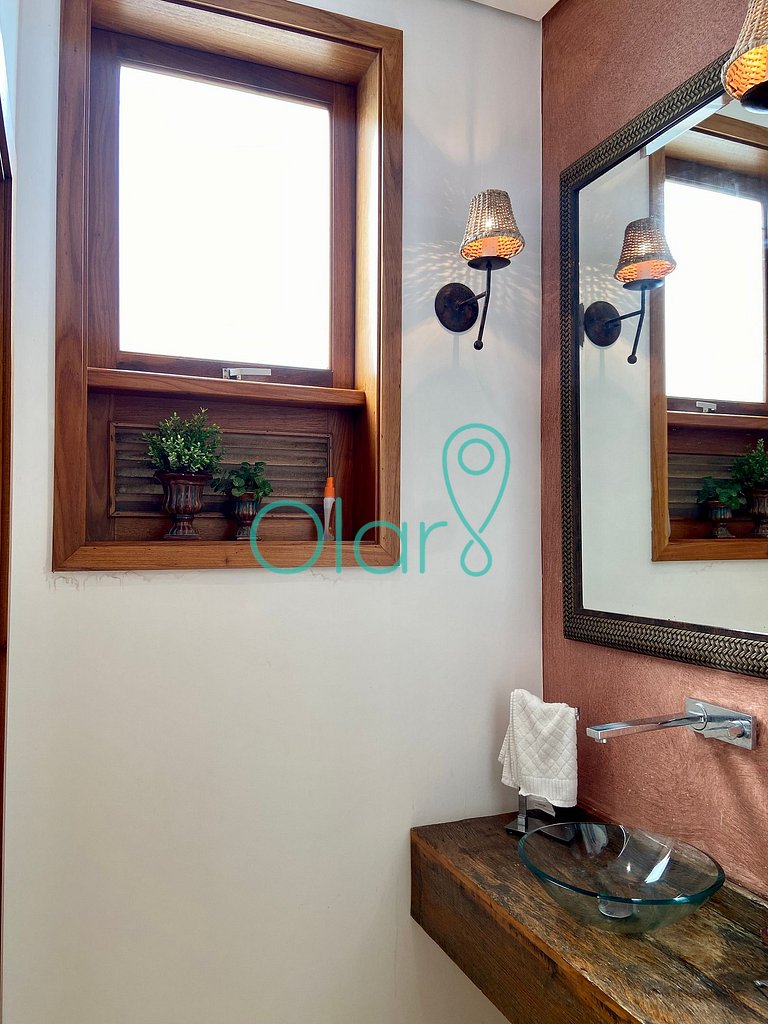 Casa pé na areia em condomínio com 4 suítes na Barra do Una