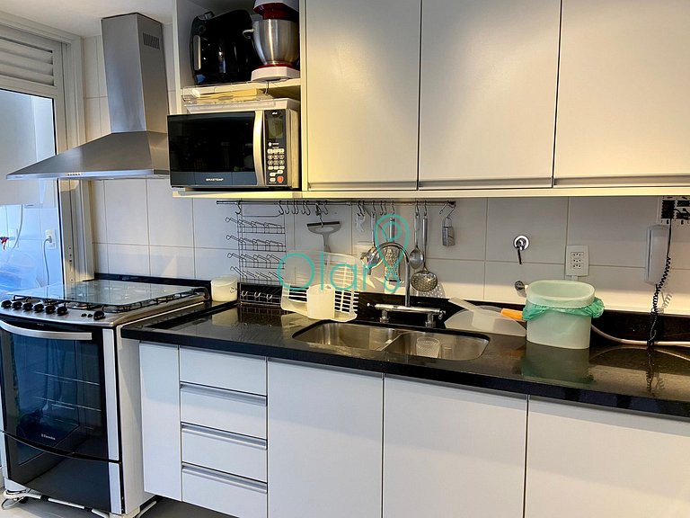 Casa de condomínio com 4 suítes à beira mar com vista panorâ