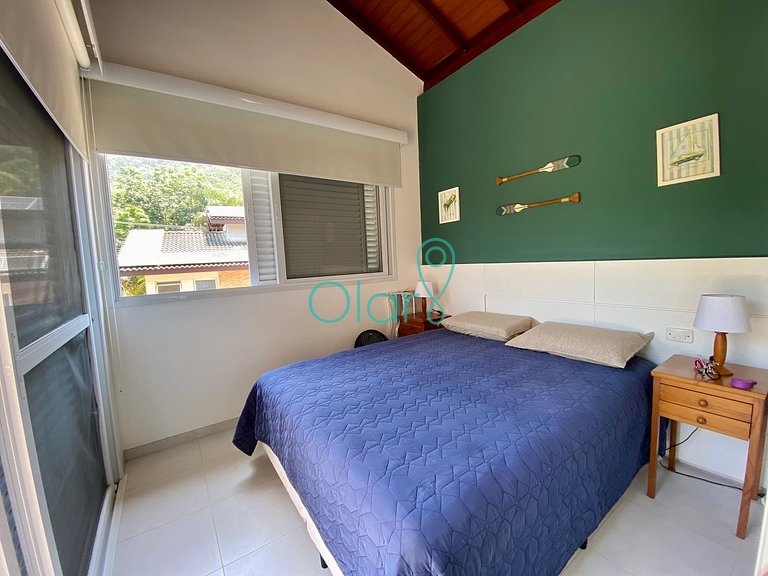 Casa de condomínio com 4 suítes à beira mar com vista panorâ