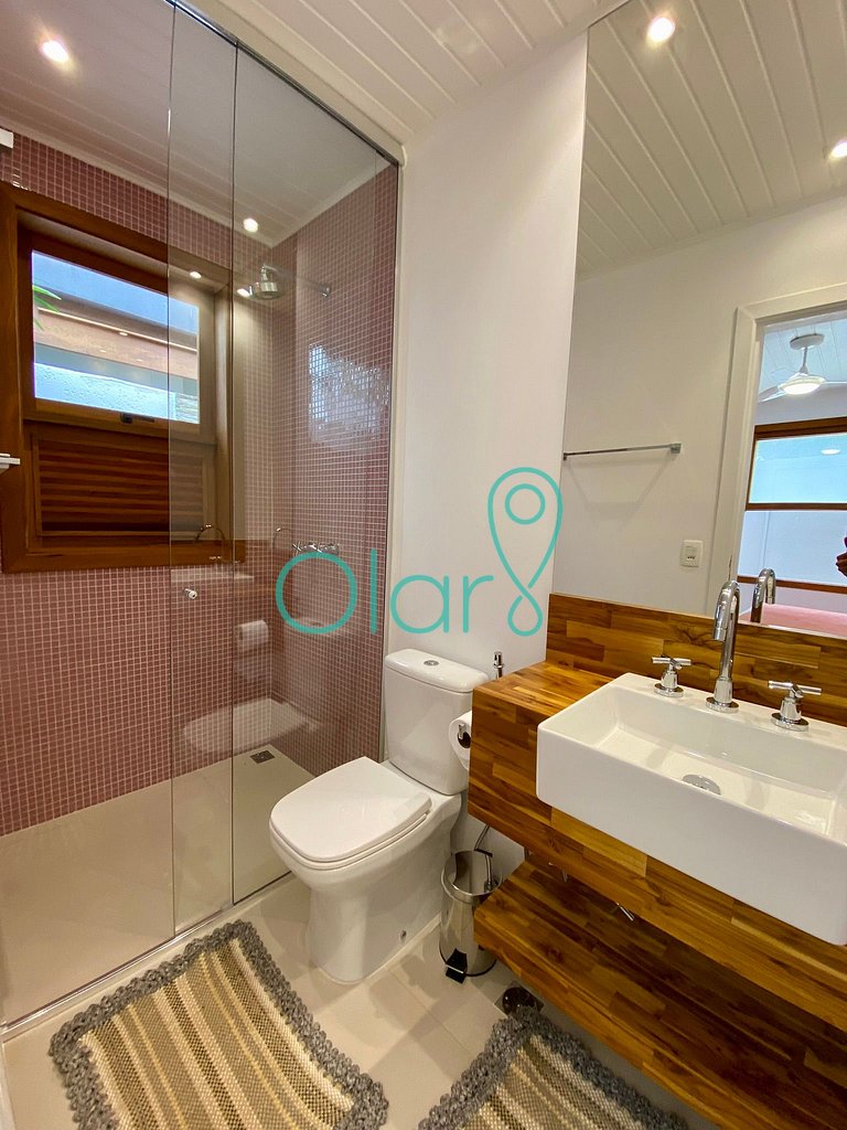 Casa fora de condomínio, pé na areia, para até 9 pessoas