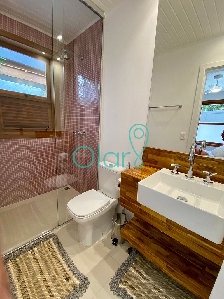 Casa fora de condomínio, pé na areia, para até 9 pessoas